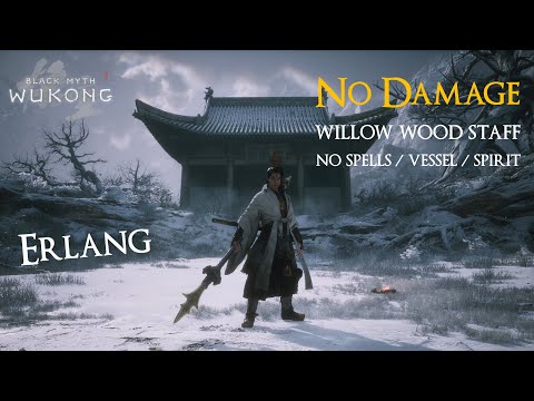 Видео: ЗАПУГАЙТЕ ЭРЛАНГА с помощью посоха из ивового дерева (без урона/заклинаний/сосудов/духов) - Черны...