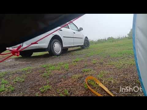 Видео: Тест палатки Quechua 2 seconds 3XL F&B в сильный шторм 💨