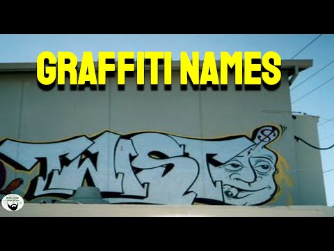Видео: Изменение имени в граффити: когда и почему