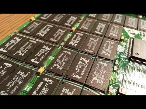Видео: Первый SSD 32 MB PC Flash Disk ISA