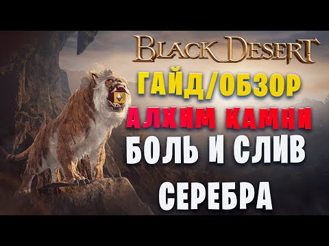Видео: Гайд/Обзор на Алхимические камни или очередной слив серебра в пустоту... (Black Desert)