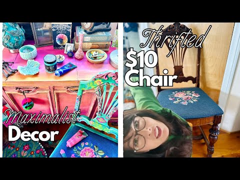 Видео: Максималистский декор / Декор из секонд-хенда