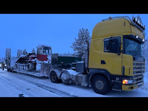 Видео: Успеть домой на Новый год/ И ещё раз падение тралевки с трала (