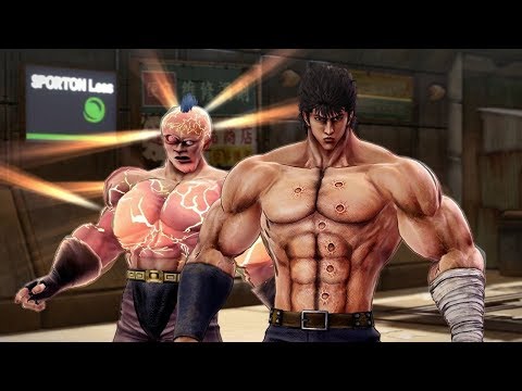 Видео: Fist of the North Star Lost Paradise {Demo} прохождение #1 — Человек Меховая Шапка