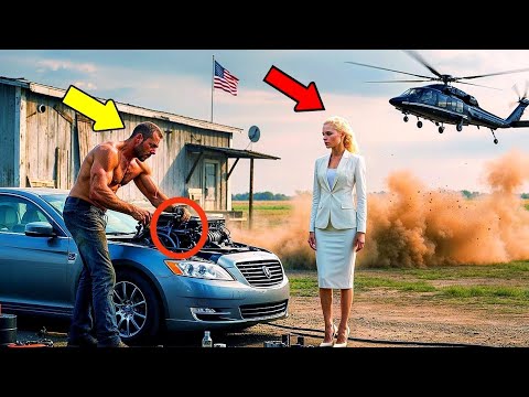 Видео: Отец-одиночка ПОМОГ женщине с машиной… А на следующий день к его ТРЕЙЛЕРУ приземлился ВЕРТОЛЁТ!