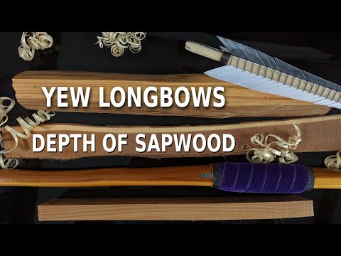 Видео: Глубина заболони — как сделать серию Self Yew Longbow