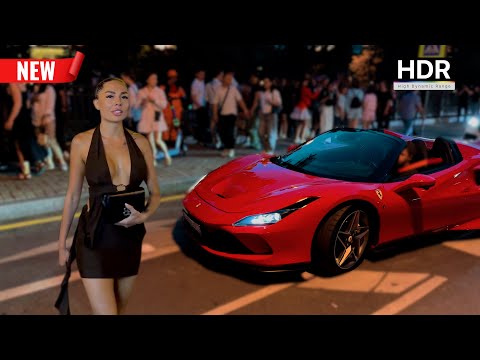 Видео: 🔥 Ночная жизнь Москвы 2025 🔥 Прогулка по роскошным улицам! Русская атмосфера — 4K HDR