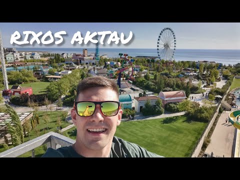 Видео: Обзор развлечений в Rixos Aktau: аттракционы TetysBlue, аквапарк и детская зона. 