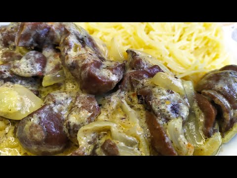 Видео: Рецепт,после которого вы полюбите их! ГОВЯЖЬИ ПОЧКИ В СМЕТАНЕ БЕЗ ЗАПАХА! BEEF KIDNEYS IN SOUR CREAM