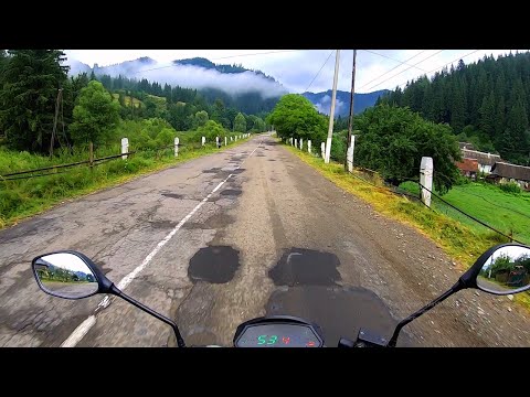 Видео: LIFAN 150 2e Путешествие В Карпаты. 3000 км . День 4-5