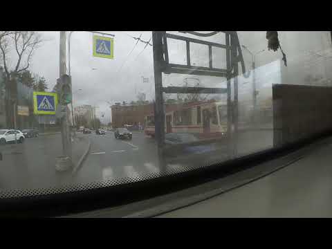 Видео: Троллейбус "5213 по 4" СПб 12-*: ТролЗа-5265.00 5213 по №4 (29.04.22)