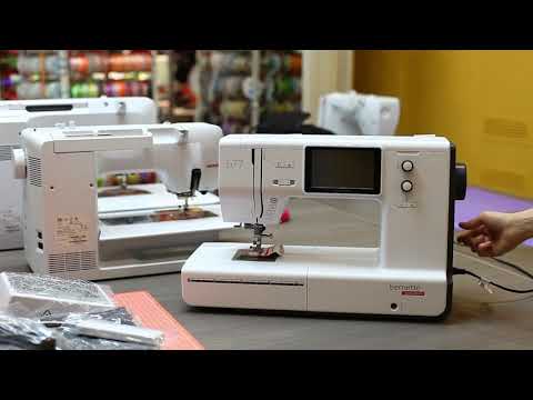 Видео: Обзор швейной машины Bernette b77! / Как выбрать швейную машину?