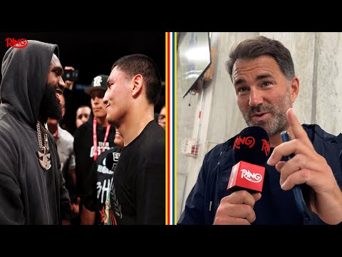 Видео: Эдди Хирн РЕАКЦИЯ на поединок Джарона «Бутса» Энниса и Верджила Ортиса, призывая к следующему бою