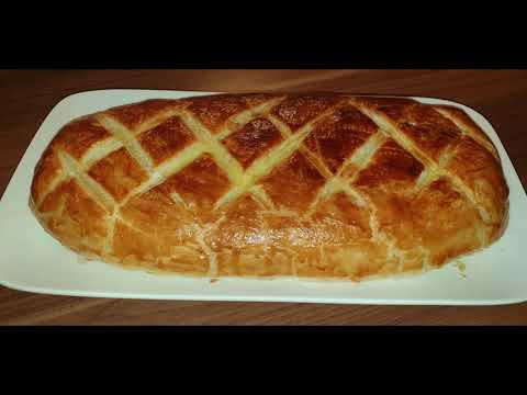 Видео: Картофельный рулет с фаршем в слоеном тесте.