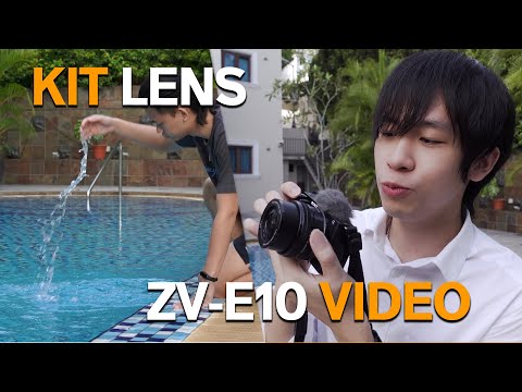 Видео: Sony ZV-E10 — видеопрогулка с комплектом объективов
