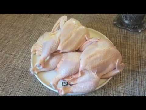 Видео: Очень вкусное мясо бройлера//Вес тушки в 35 дней
