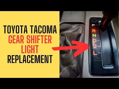Видео: Как заменить сломанную подсветку переключателя передач | Toyota Tacoma 4Runner 95-04