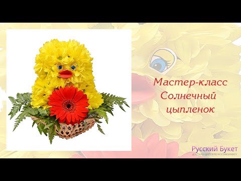 Видео: Мастер-класс игрушка из цветов. Как сделать цыпленка из хризантемы?