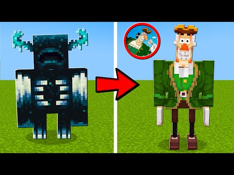 Видео: Переделал КАЖДОГО МОБА в ДОКТОРА ЛИВСИ в Майнкрафт