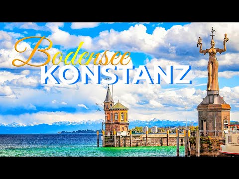 Видео: Konstanz / Bodensee / На границе Германии и Швейцарии