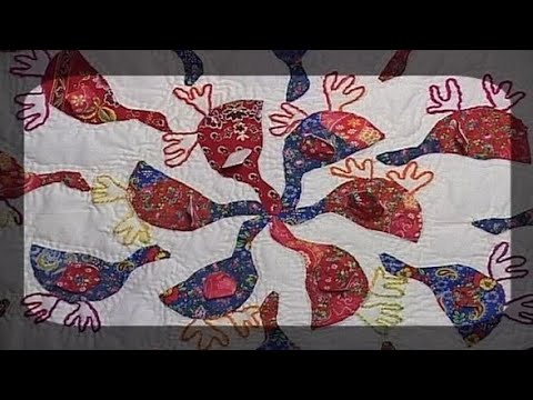 Видео: Лоскутное шитье. Шьем одеяло используя технологию аппликации. Мастер класс. Татьяна Лазарева