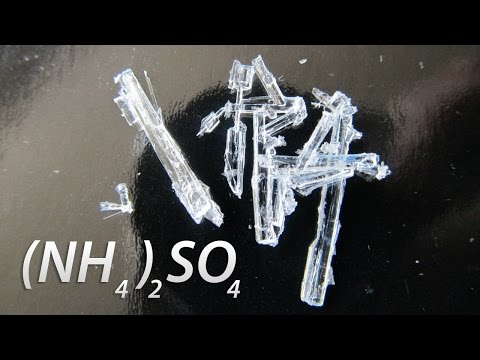 Видео: Получение аммиака и сульфата аммония