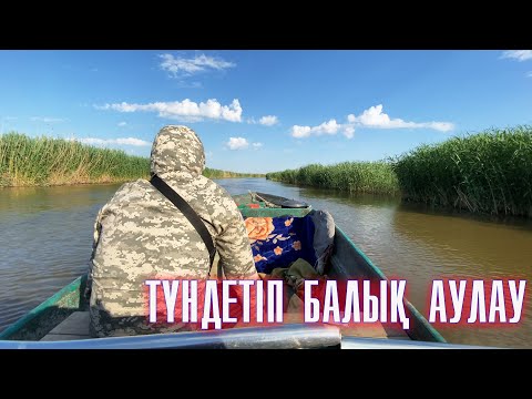Видео: Балық аулау/Түндетіп жайын аулау.табиғатта демалып