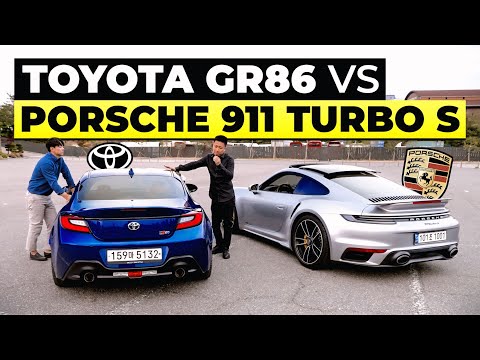 Видео: Купили Toyota GR86 и Porsche 911 turbo S, делаем сравнение. Выбор неочевиден.