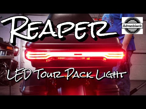 Видео: Установка светодиодного фонаря Advanblack REAPER Tour Pack #advanblack #reapertaillight