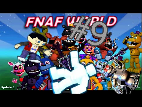 Видео: fnaf world#9 победил честно чиппера и Скотта!