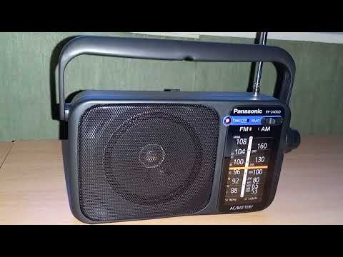 Видео: Мини обзор на радиоприёмник Panasonic RF-2400D 31.12.2022