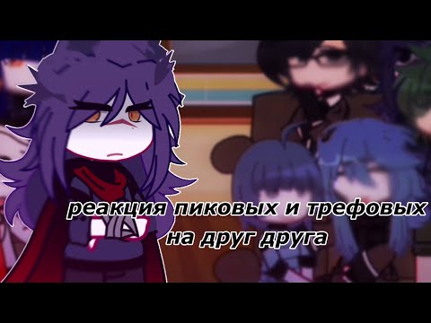 Видео: реакция пиковый и трефовой масти на друг друга ||13 карт ||