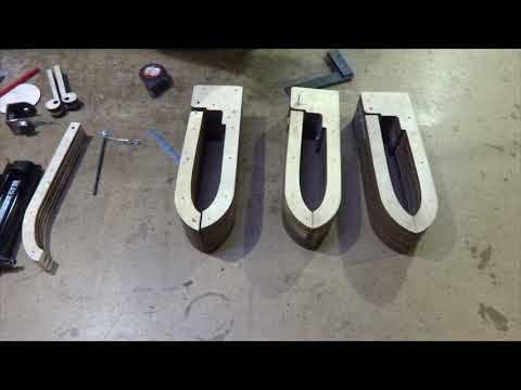 Видео: Разработка шорных тисков, шорный пони (Development plywood Stitching Pony for Leather)