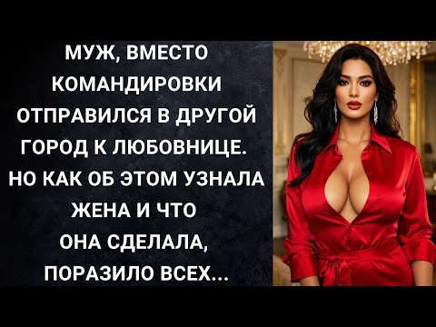 Видео: Муж, вместо командировки отправился в другой город к любовнице  Но как об этом узнала жена