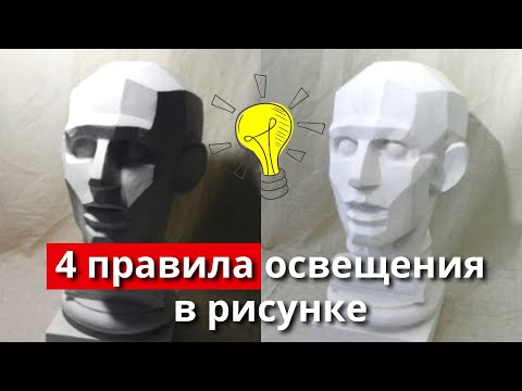 Видео: Откройте СЕКРЕТЫ правильного ОСВЕЩЕНИЯ в рисунке и живописи