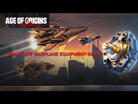 Видео: Руководство по новому снаряжению для боевых самолетов в Age of Origins
