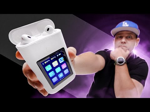 Видео: Распаковал AirPods С Большим Экраном c Алиэкспресс