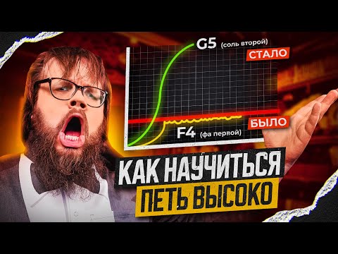 Видео: Как научиться петь ВЫСОКО