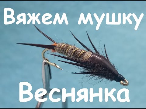 Видео: Веснянка - одна из лучших мушек для осенней рыбалки.