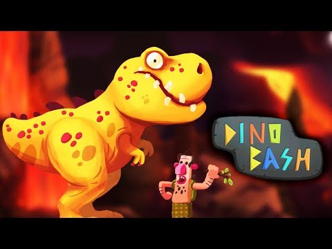 Видео: Dino Bash ЯРОСТЬ ДИНОЗАВРА игра про БИТВУ ДИНОЗАВРОВ и ПЕРВОБЫТНЫХ ЛЮДЕЙ