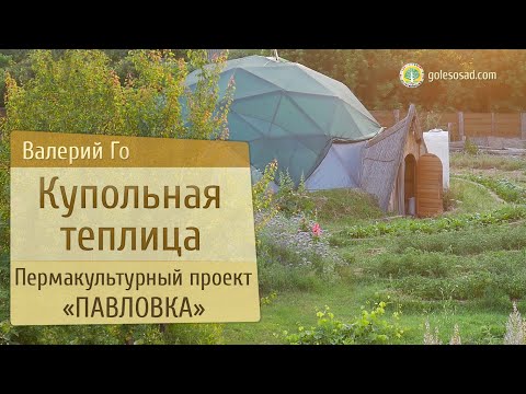 Видео: Заглубленная купольная теплица!