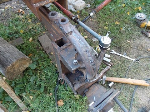 Видео: Самодельный трактор.Процесс сборки.Переделал сошку,опять. #21.