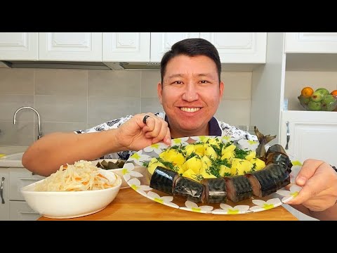 Видео: МУКБАНГ СКУМБРИЯ С ОТВАРНОЙ КАРТОШКОЙ КВАШЕННАЯ КАПУСТА MUKBANG POTATOES WITH MACKEREL not ASMR