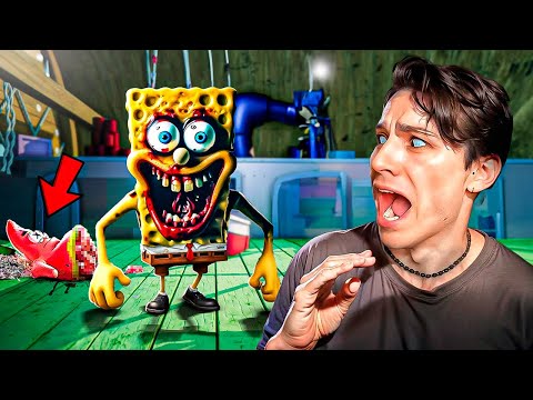 Видео: ГУБКА БОБ УЖАСНЫЕ ШТАНЫ!😱 ПОСЛЕДНИЙ ДЕНЬ В КРАСТИ КРАБЕ!😭