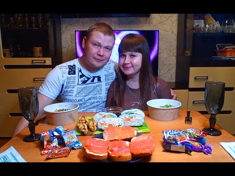 Видео: Мукбанг. Снова доставка. Итоги конкурса. День Святого Валентина.