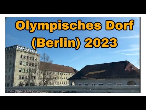 Видео: Территория Олимпийской деревни 1936 года / 35 мотострелковая дивизия / 📽️🎞️ третье