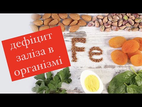 Видео: Дефіцит заліза в організмі, анемія. Які симптоми? Що потрібно їсти? | ендокринолог Ілона Ханько