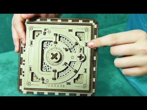 Видео: Как сделать сейф из дерева - Конструктор UGEARS - Отец и Сын
