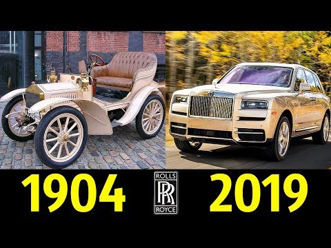 Видео: Rolls Royce - Эволюция (1904 - 2019) ! История Марки !