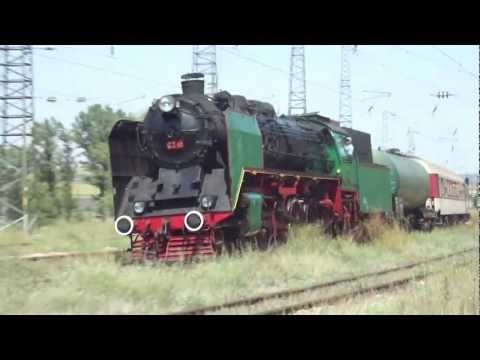 Видео: Атракционен влак с парен локомотив 03 12 Steam locomotive 03 12